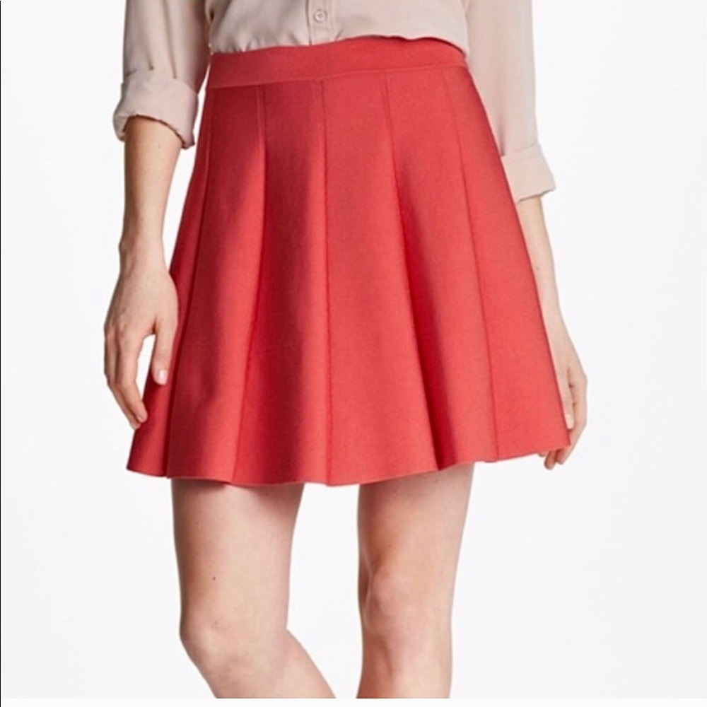 NWT Parker Zoe Skater Pleated Skirt